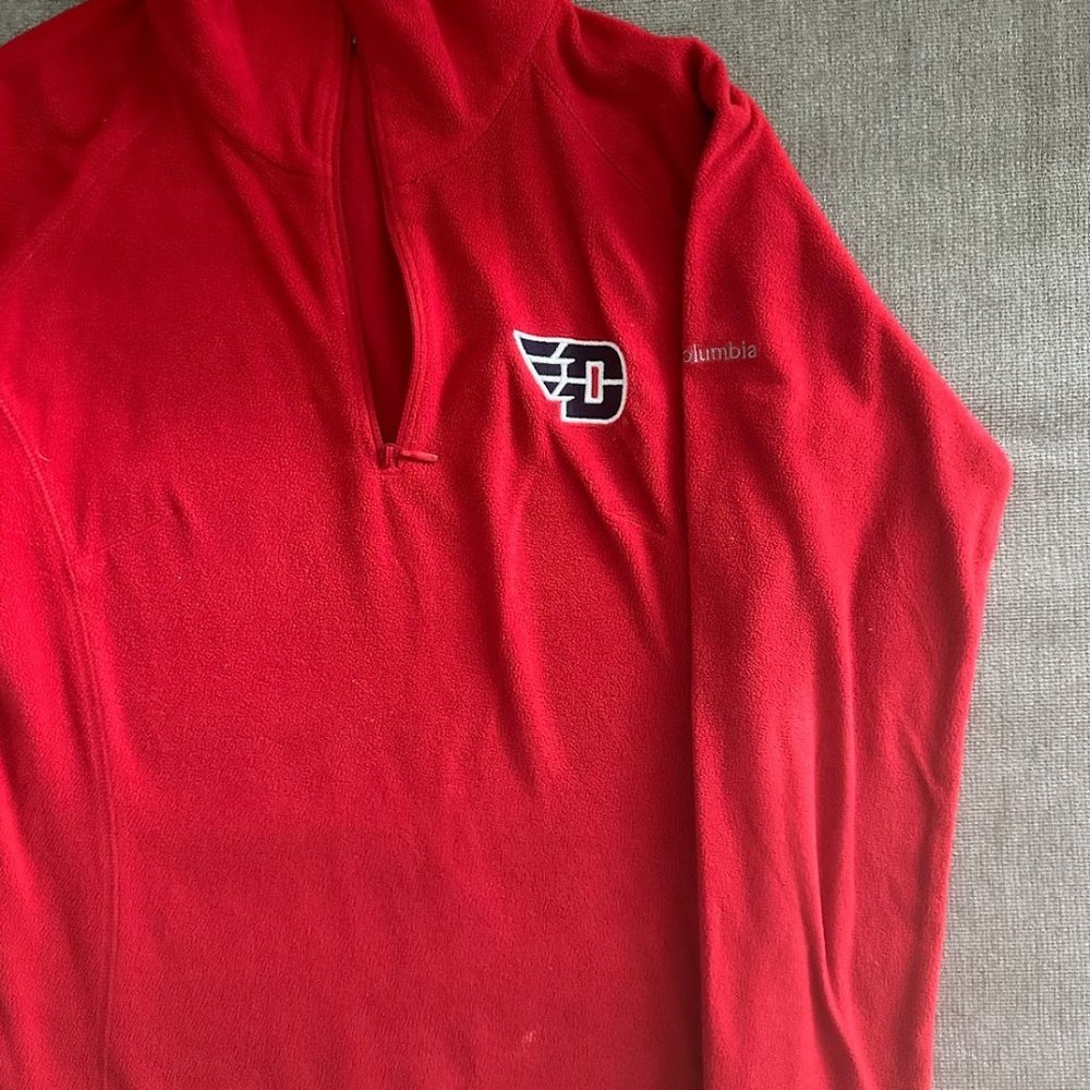 Columbia Dayton Flyers 1/4 Zip Fleece XS